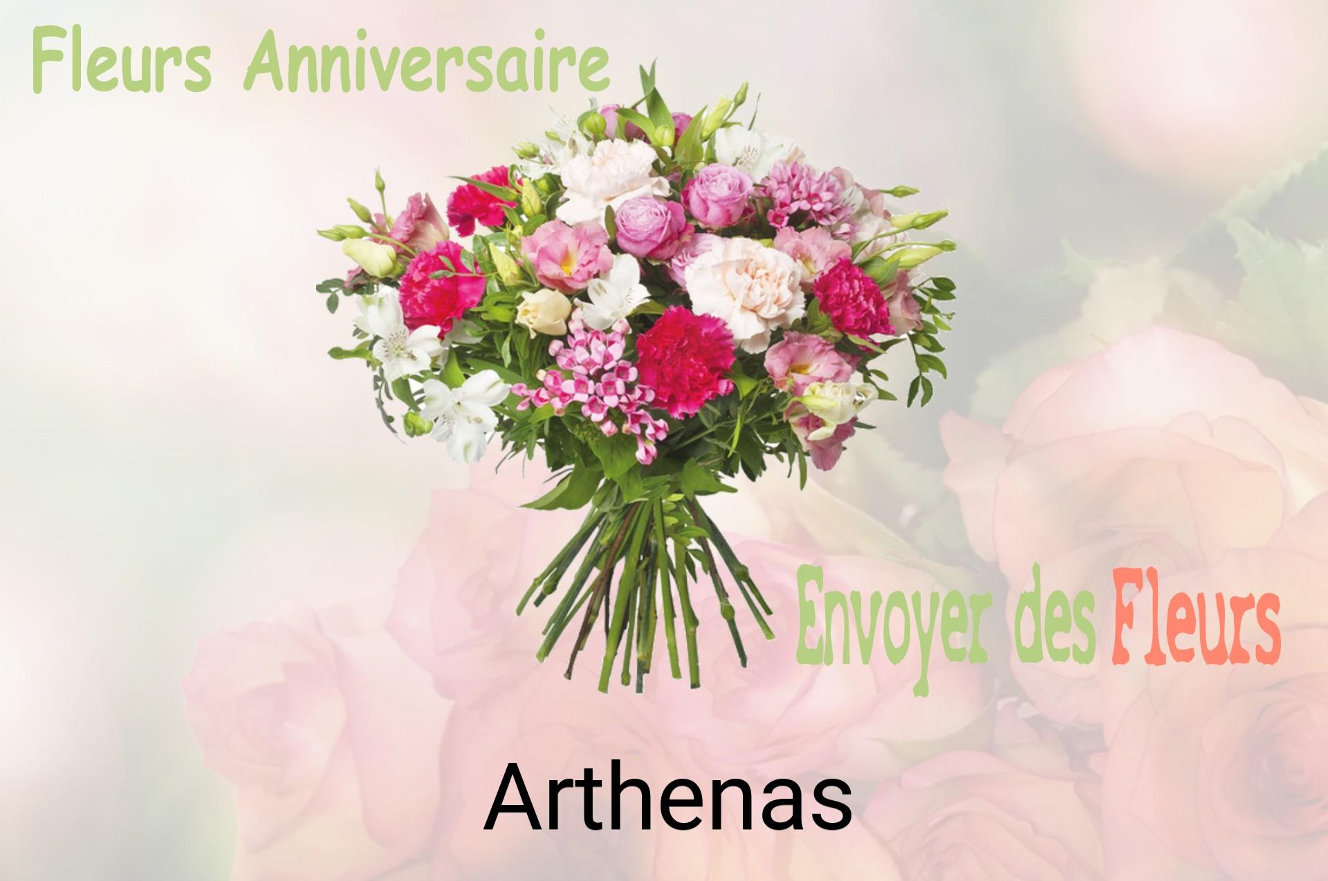 Bouquet de fleurs d’anniversaire livré à Arthenas