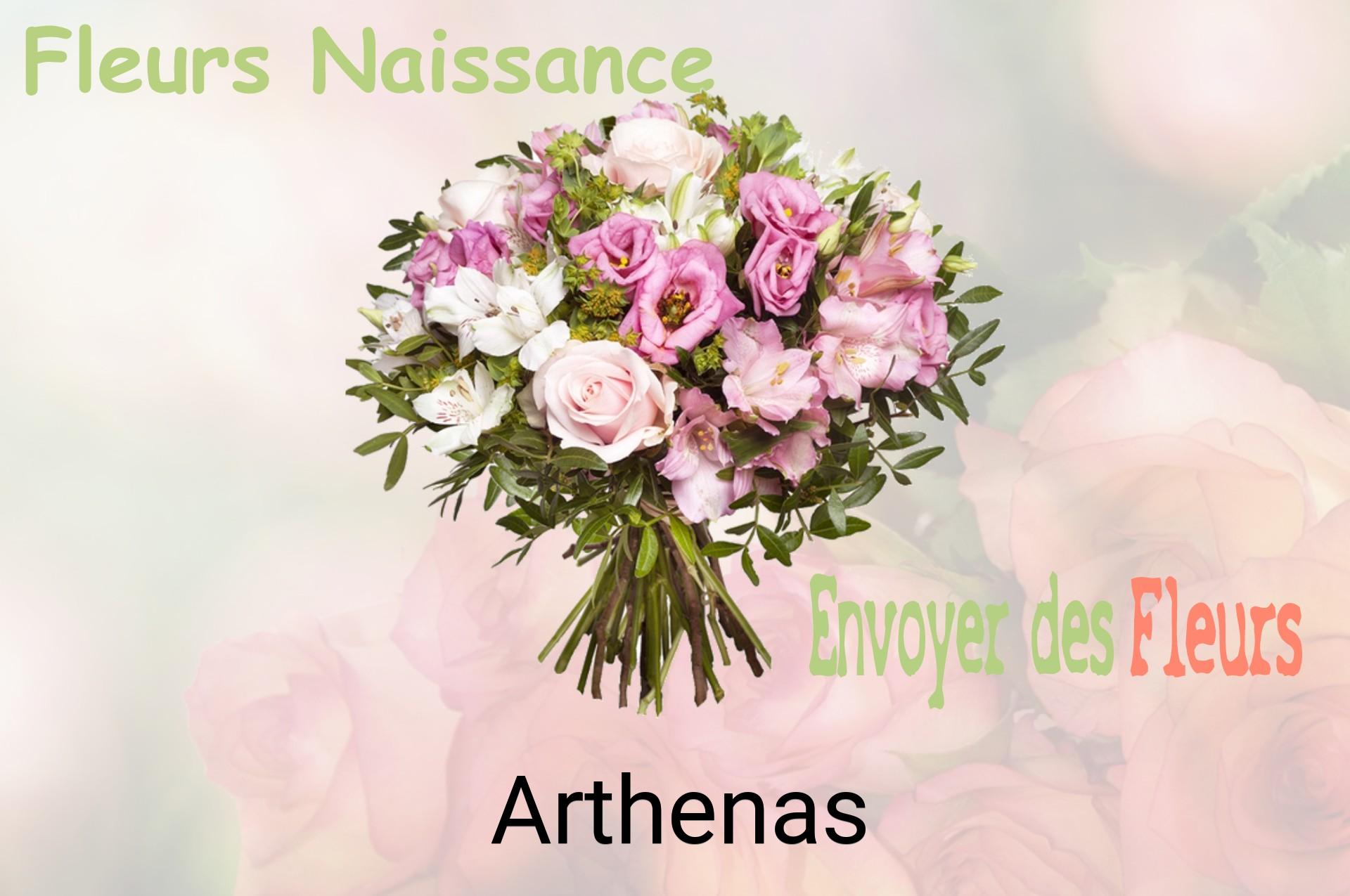 Bouquet de fleurs de naissance livré à Arthenas